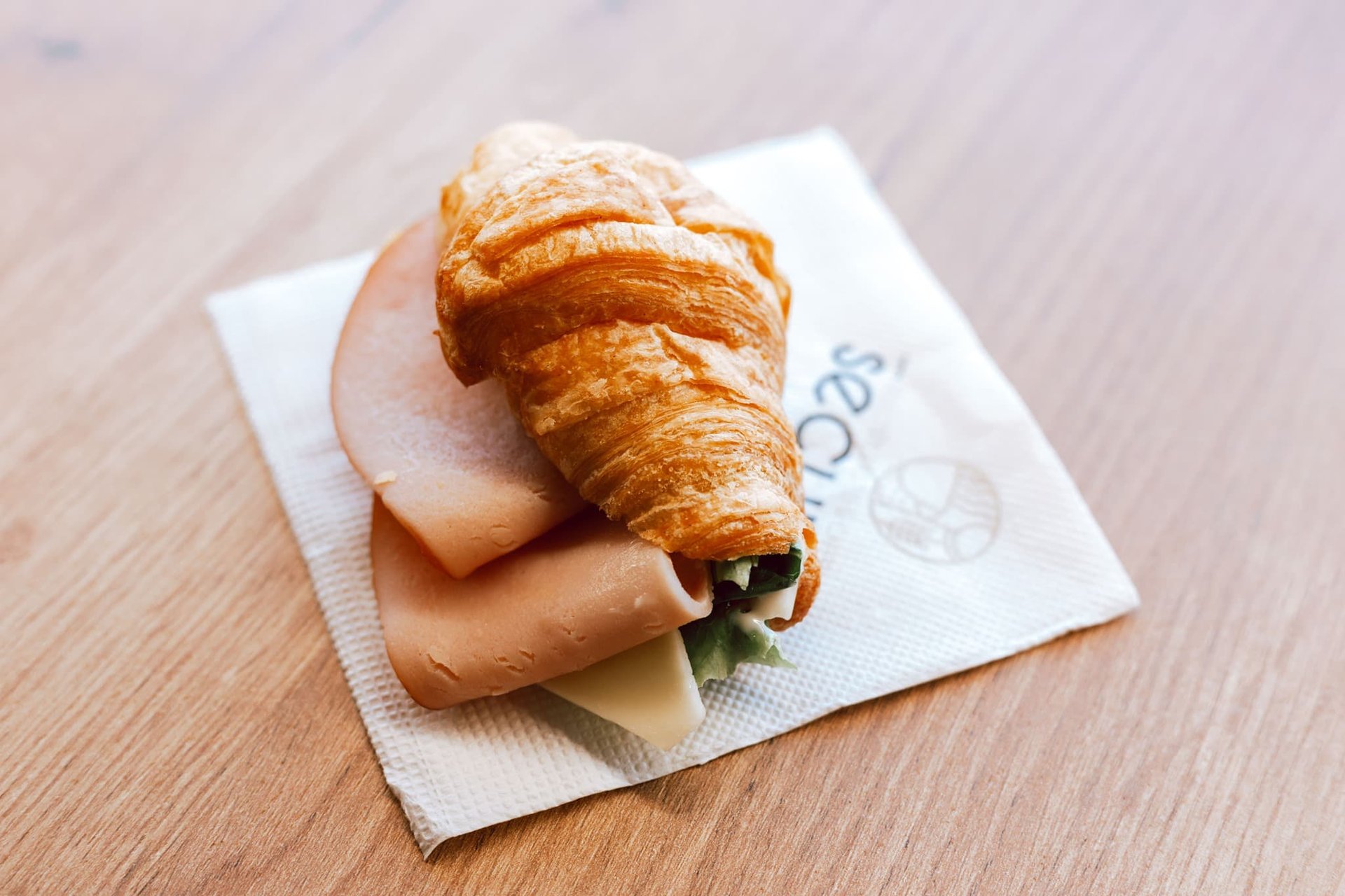 Savoury croissant